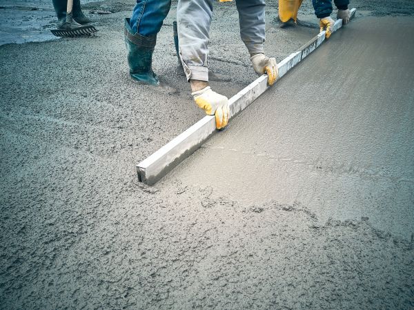 Cement Slab Construction in Asheville