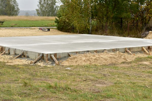 Slab Foundation Installation in Asheville