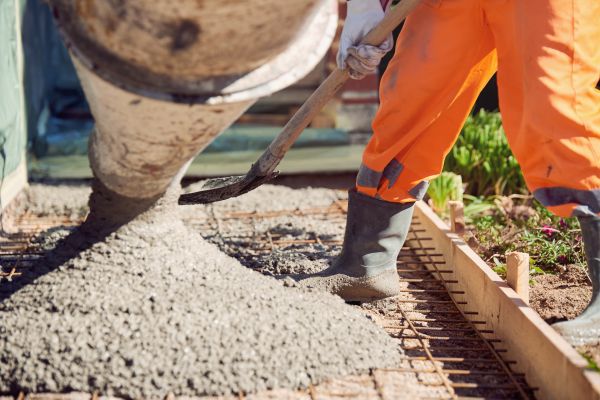 Poured Concrete Installation in Asheville
