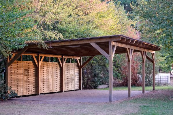 Carport Concrete Installation in Asheville