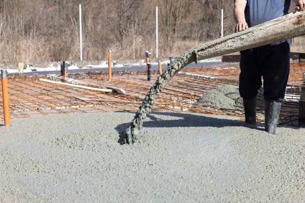 Pole Barn Slab Pouring in Asheville