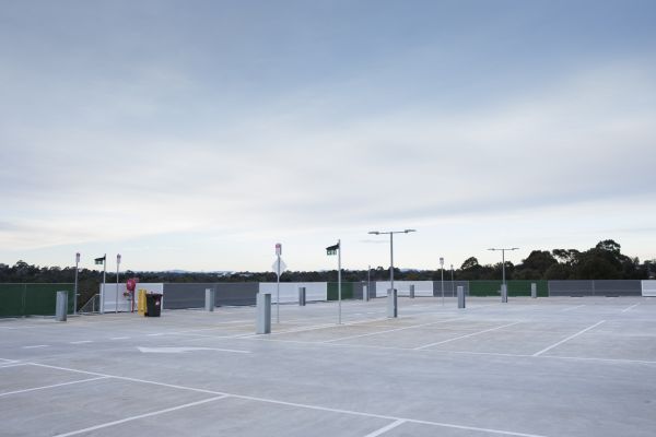 Concrete Parking Lot Paving in Asheville