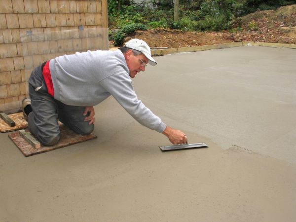 Flat Concrete Installation in Asheville