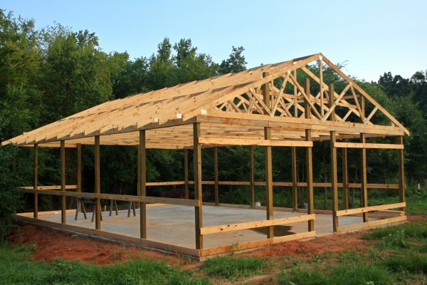 Barn Pad Installation in Asheville